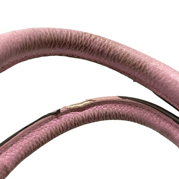 Auth FURLA pinsatchel - Light Pink Leather Handbag - Picture 9 of 11